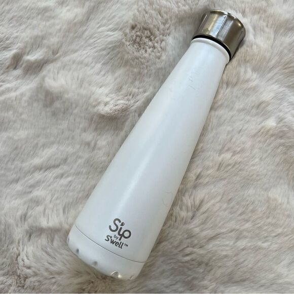 Sip by S'well Stainless Steel Insulated Water Bottle White - Picture 3 of 8